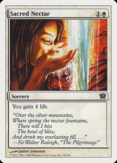 9ED: Sacred Nectar