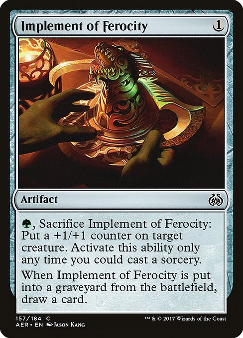 AER: Implement of Ferocity (Foil)