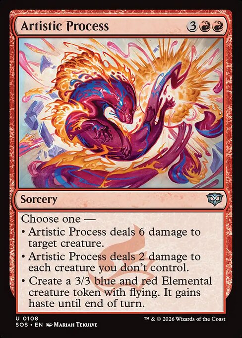 SOS: Artistic Process (Foil)