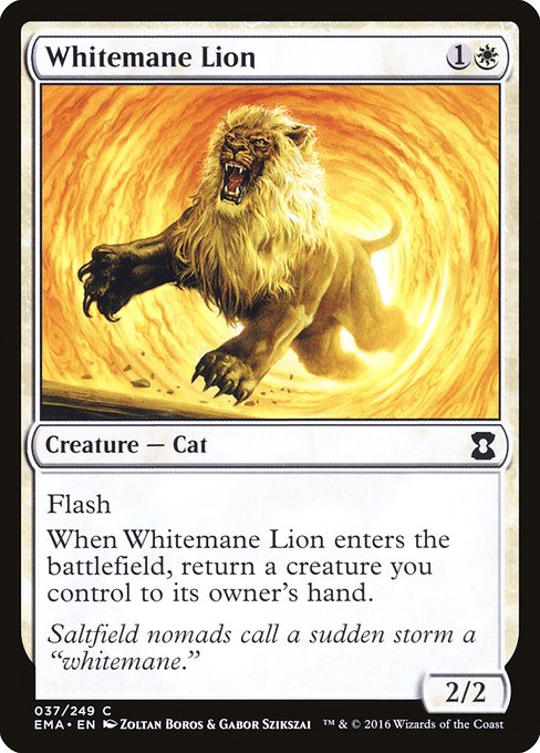 EMA: Whitemane Lion (Foil)