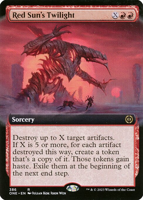 ONE: Red Sun's Twilight (Extended Art) (Foil)