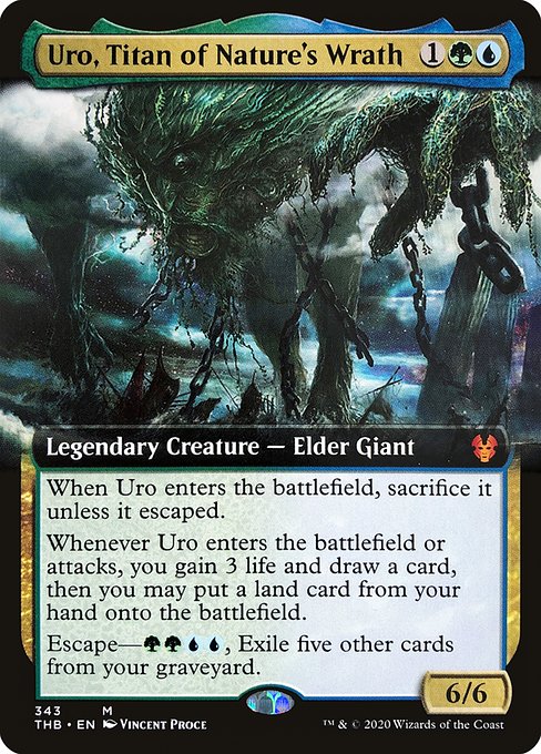 THB: Uro, Titan of Nature's Wrath (Extended Art) (Foil)