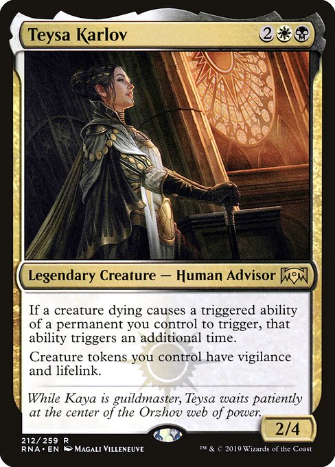 RNA: Teysa Karlov