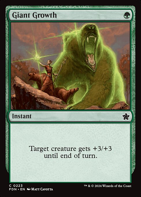 FDN: Giant Growth (Foil)