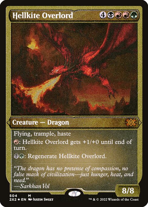 2X2: Hellkite Overlord (Foil Etched)