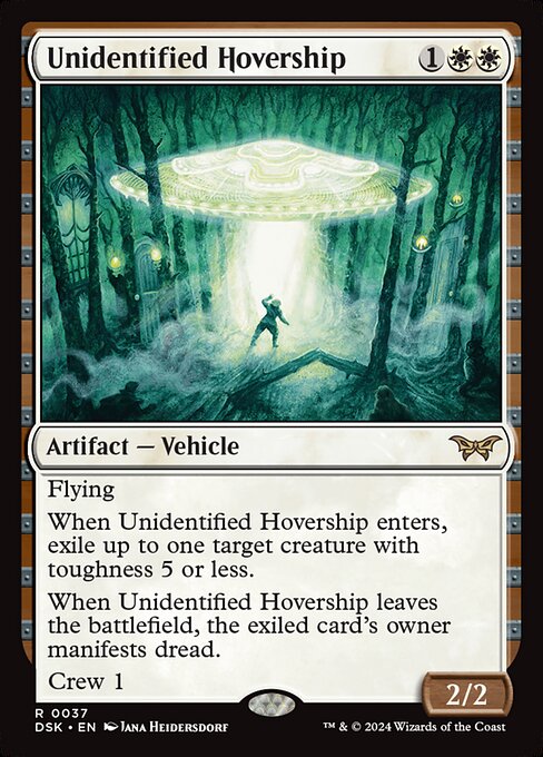 DSK: Unidentified Hovership