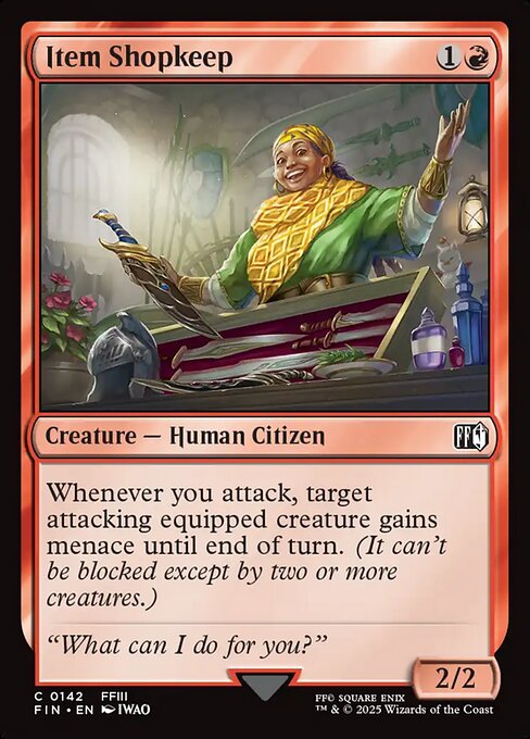 FIN: Item Shopkeep (Foil)