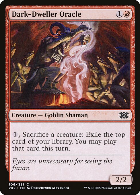 2X2: Dark-Dweller Oracle (Foil)