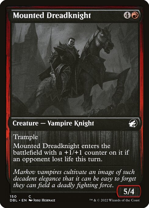 DBL: Mounted Dreadknight (Foil)