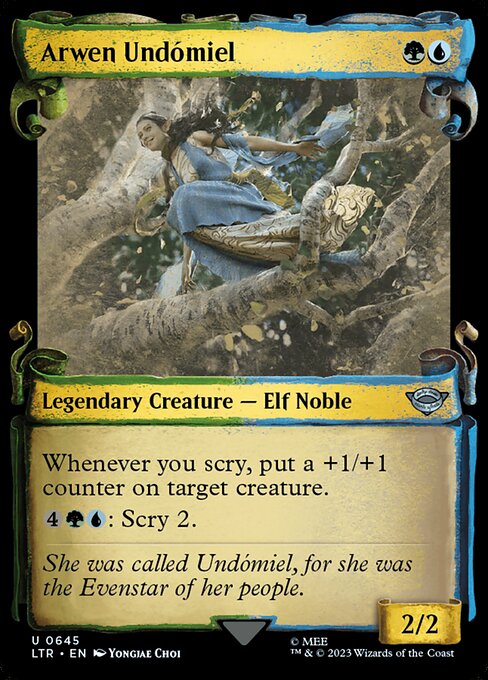 LTR: Arwen Undomiel (Showcase Scrolls) (Foil)