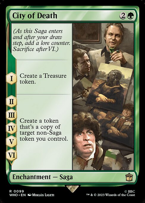 WHO: City of Death (Foil)