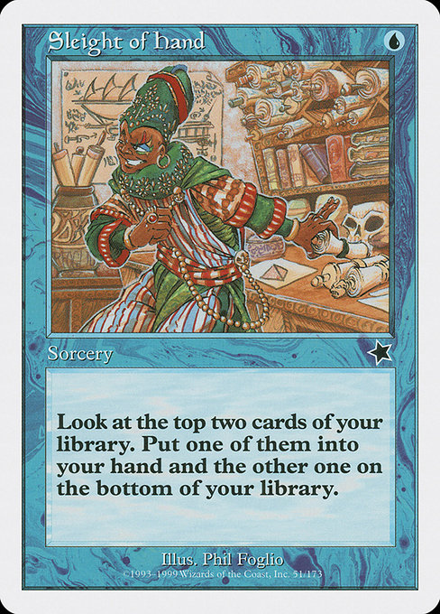 S99: Sleight of Hand