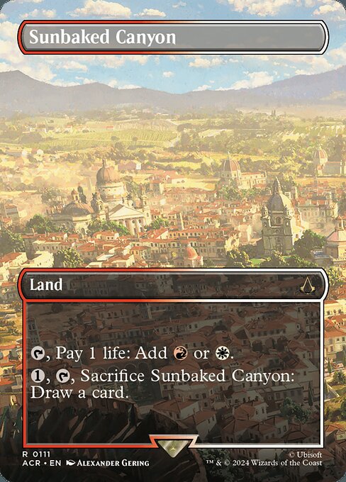 ACR: Sunbaked Canyon (Borderless) (Foil)
