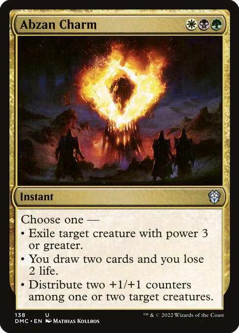 DMC: Abzan Charm