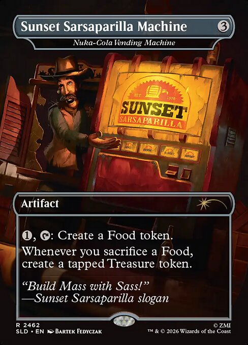SLD: Sunset Sarsaparilla Machine - Nuka-Cola Vending Machine