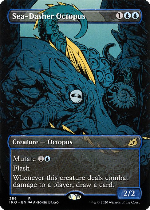 IKO: Sea-Dasher Octopus (Showcase) (Foil)