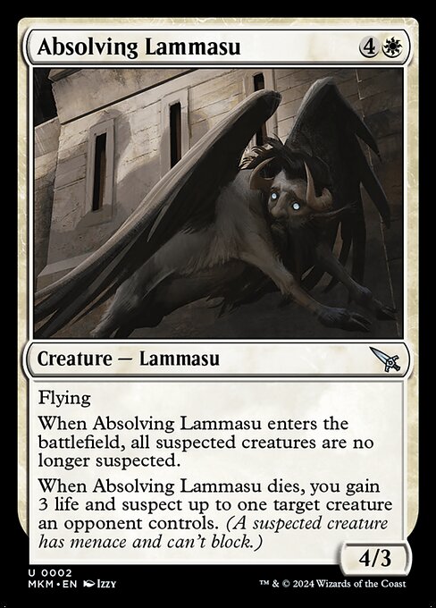 MKM: Absolving Lammasu (Foil)