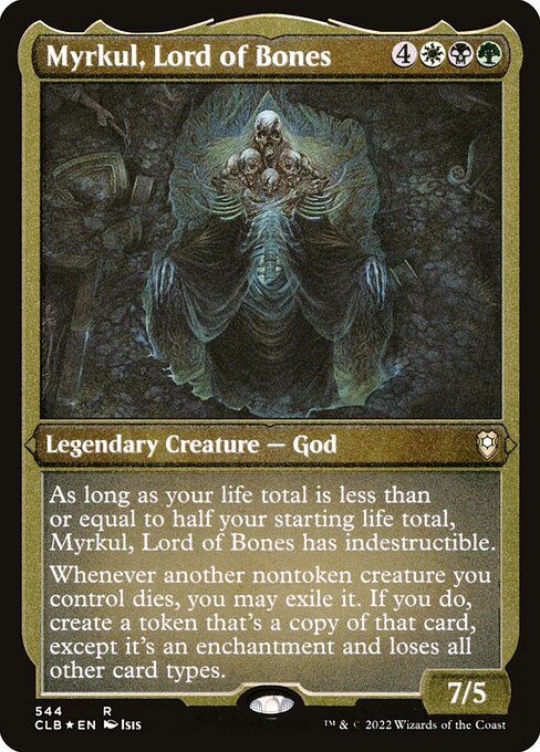 CLB: Myrkul, Lord of Bones (Foil Etched)