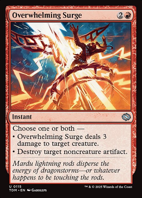 TDM: Overwhelming Surge (Foil)
