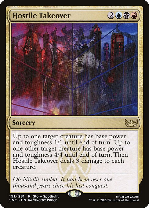SNC: Hostile Takeover (Foil)