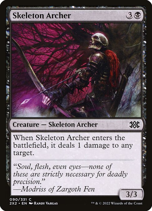 2X2: Skeleton Archer (Foil)