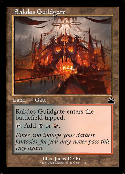 RVR: Rakdos Guildgate (Retro Frame)