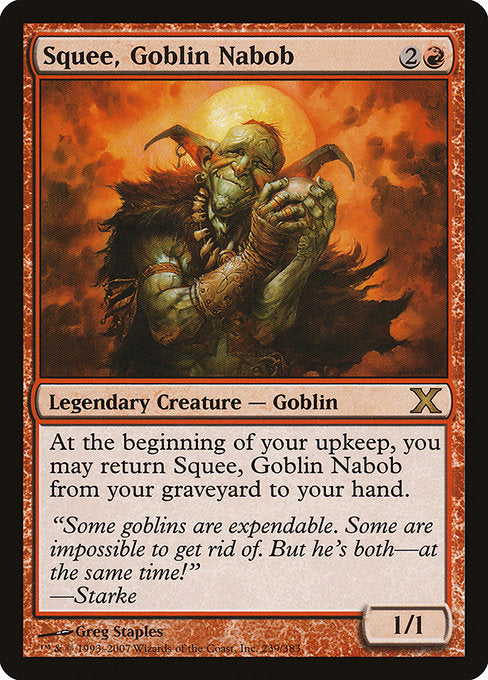 10E: Squee, Goblin Nabob (Foil)