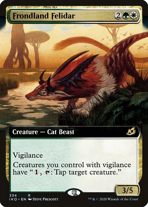 IKO: Frondland Felidar (Extended Art) (Foil)