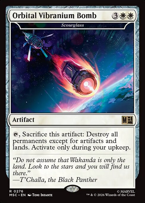 MSC: Orbital Vibranium Bomb - Scourglass