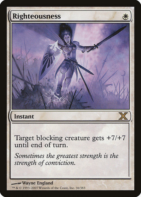 10E: Righteousness (Foil)