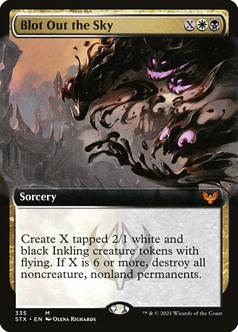 STX: Blot Out the Sky (Extended Art) (Foil)