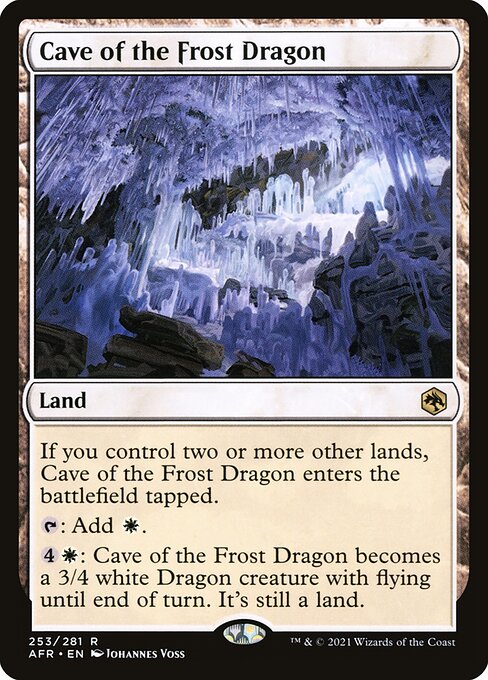AFR: Cave of the Frost Dragon (Foil)