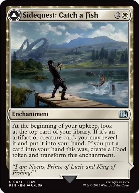 FIN: Sidequest: Catch a Fish