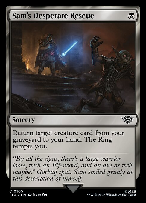 LTR: Sam's Desperate Rescue (Foil)