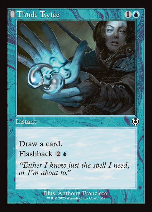 INR: Think Twice (Retro Frame) (Foil)