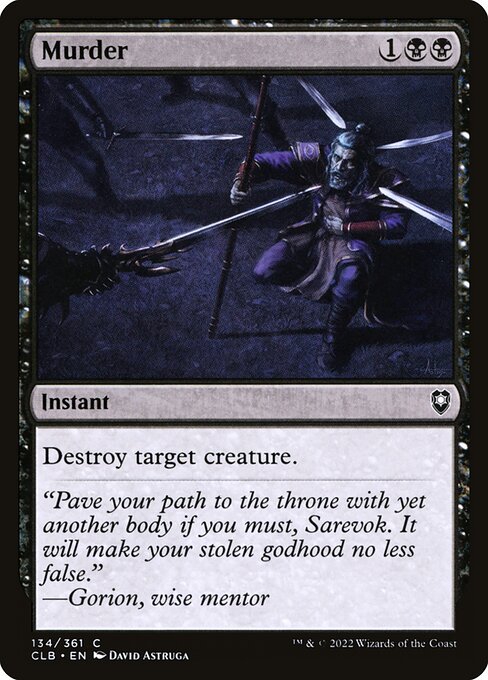 CLB: Murder (Foil)