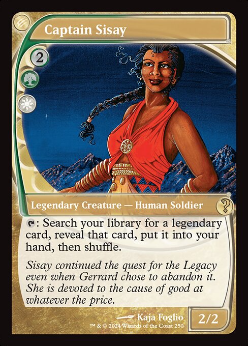 MB2: Captain Sisay (Future Sight) (Foil)