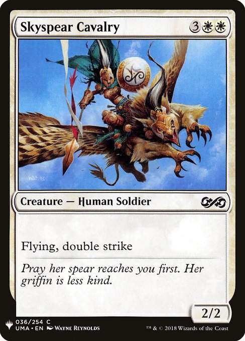 PLST: Skyspear Cavalry