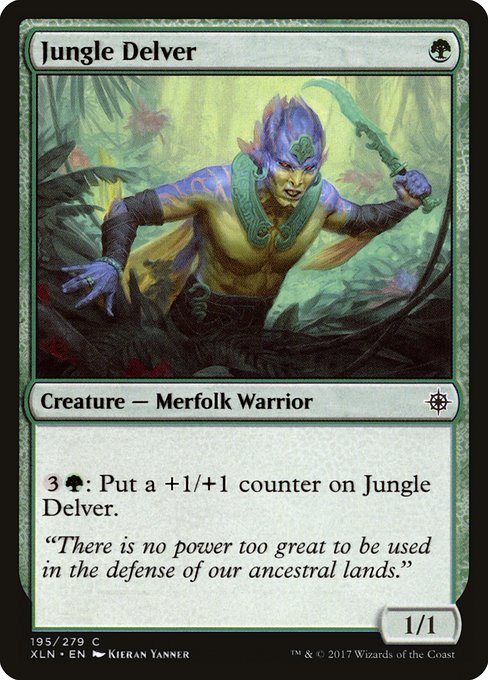 XLN: Jungle Delver (Foil)