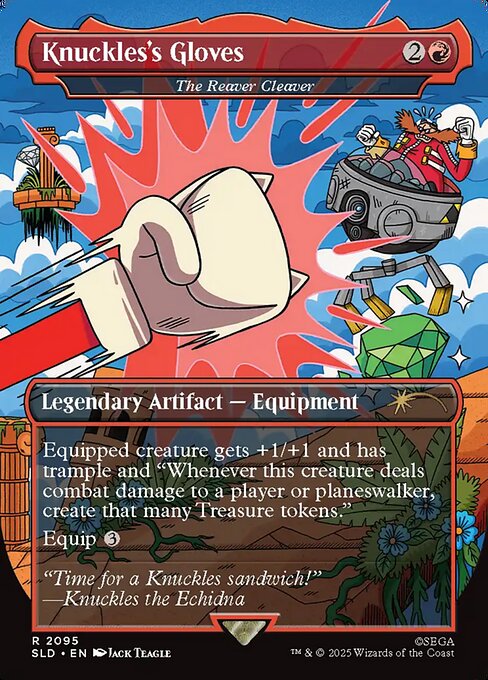 SLD: Knuckles's Gloves - The Reaver Cleaver