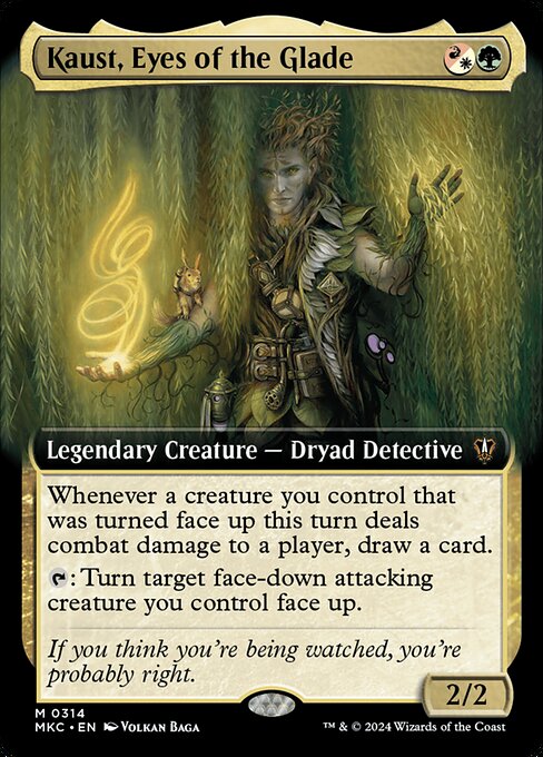 MKC: Kaust, Eyes of the Glade (Extended Art) (Foil)