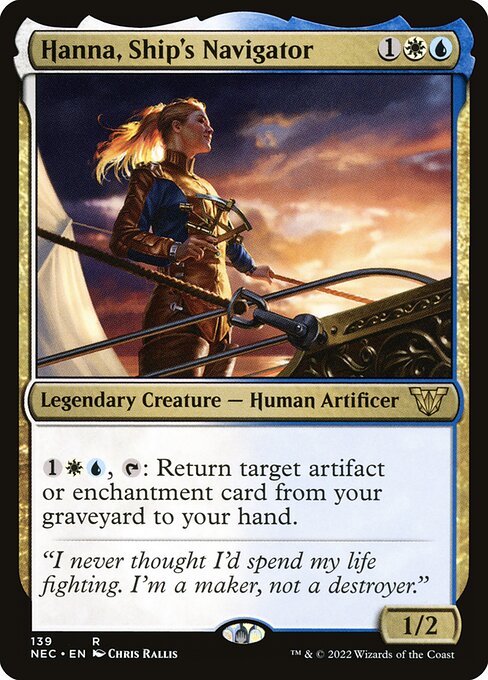 NEC: Hanna, Ship's Navigator