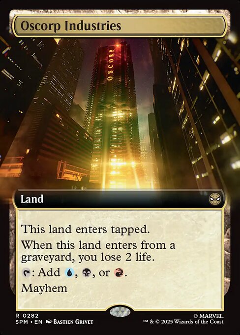 SPM: Oscorp Industries (Extended Art) (Foil)