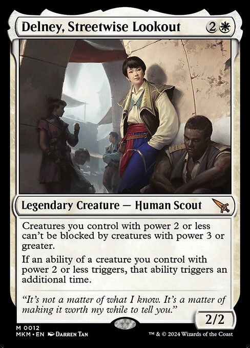 MKM: Delney, Streetwise Lookout (Foil)