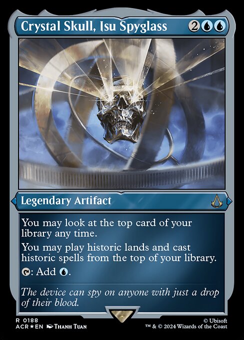ACR: Crystal Skull, Isu Spyglass (Foil Etched)