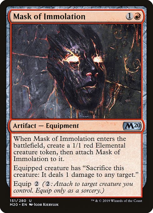 M20: Mask of Immolation