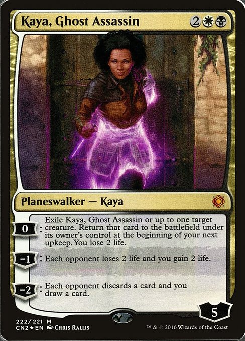 CN2: Kaya, Ghost Assassin (Alternate Art Foil)