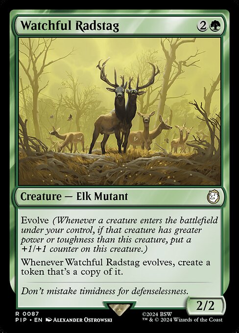 PIP: Watchful Radstag (Foil)
