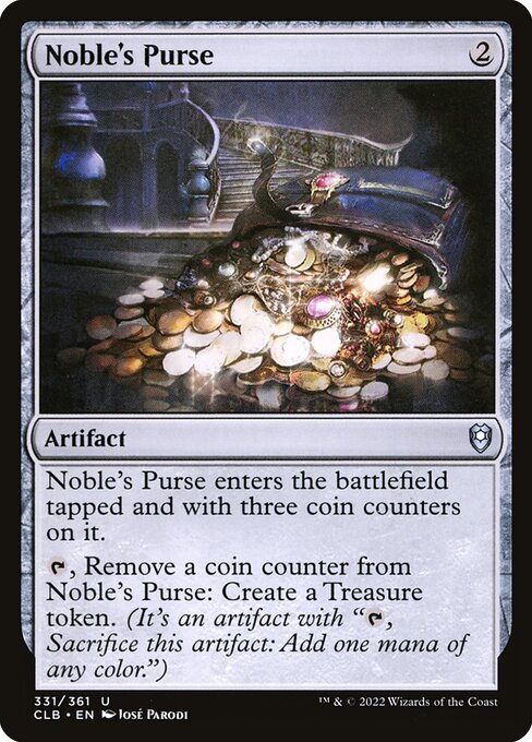 CLB: Noble's Purse (Foil)