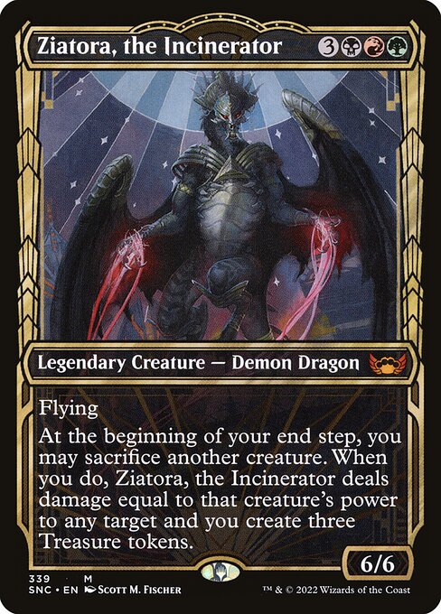 SNC: Ziatora, the Incinerator (Showcase) (Foil)